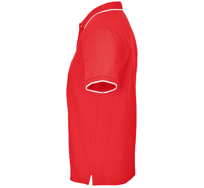 Polo bicolor tallas grandes PALERMO personalizado