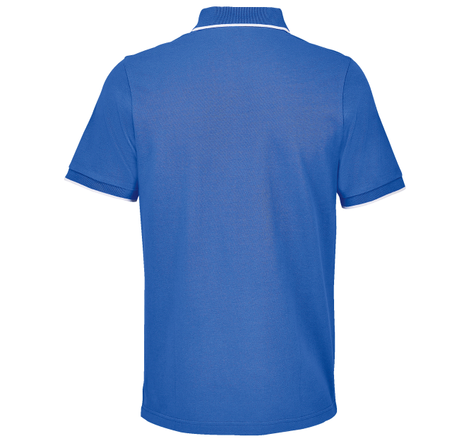 Polo bicolor tallas grandes PALERMO personalizado