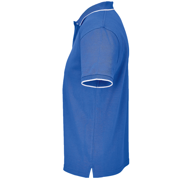 Polo bicolor tallas grandes PALERMO personalizado