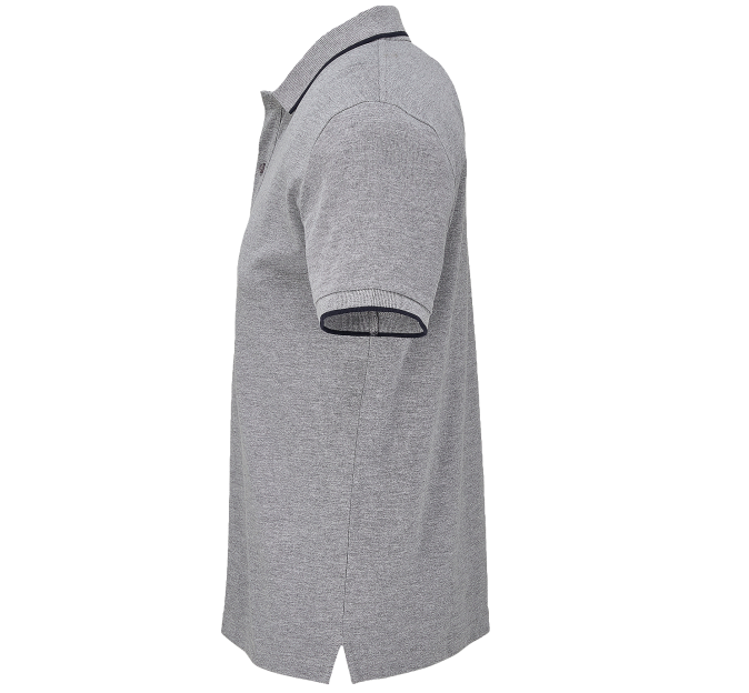 Polo bicolor tallas grandes PALERMO personalizado