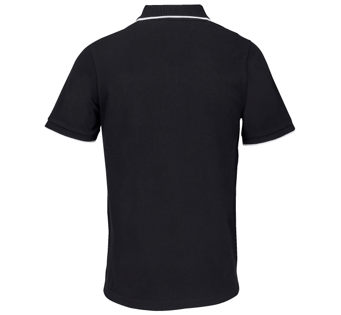 Polo bicolor tallas grandes PALERMO personalizado