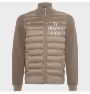Chaqueta combinada tallas grandes VIVARO personalizada