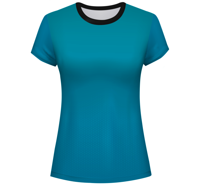 Conjunto voley mujer manga corta sublimado modelo degradado