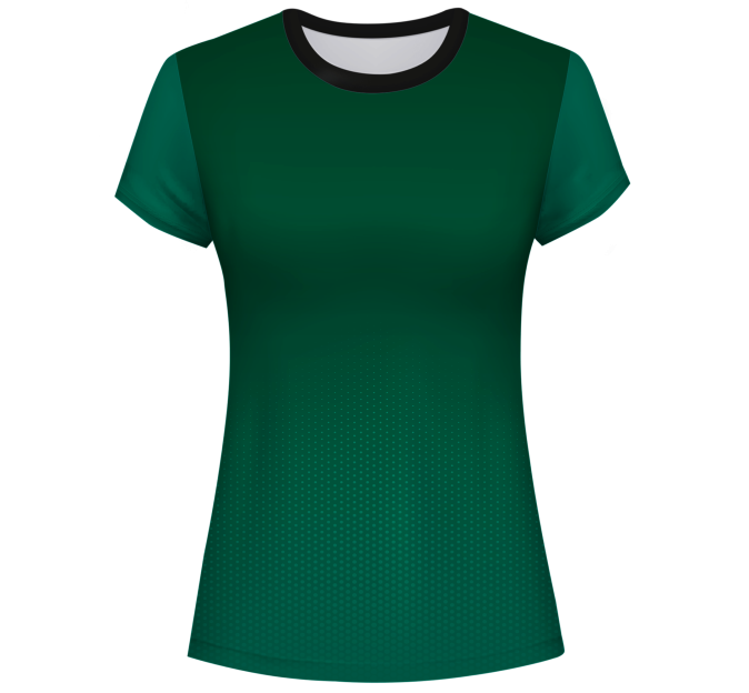 Conjunto voley mujer manga corta sublimado modelo degradado