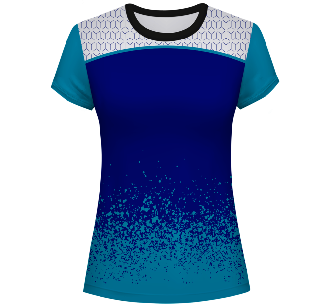 Conjunto voley mujer manga corta sublimado modelo corte