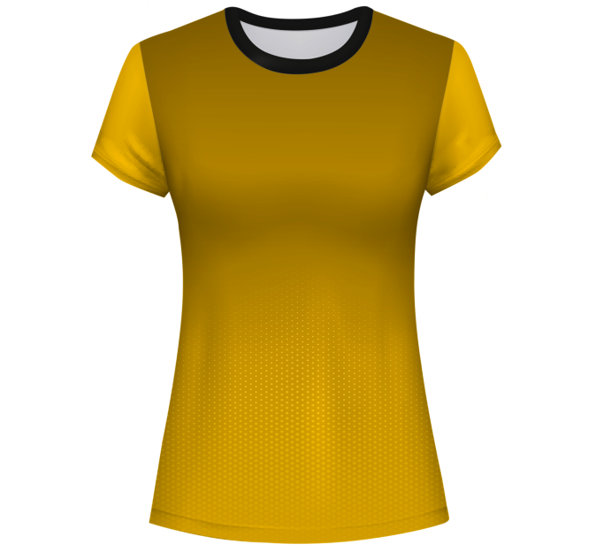 Camiseta voley mujer manga corta sublimada modelo degradado