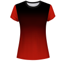 Camiseta voley mujer manga corta sublimada modelo degradado