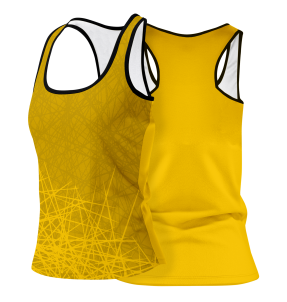 Camiseta voley mujer tirantes sublimada modelo líneas