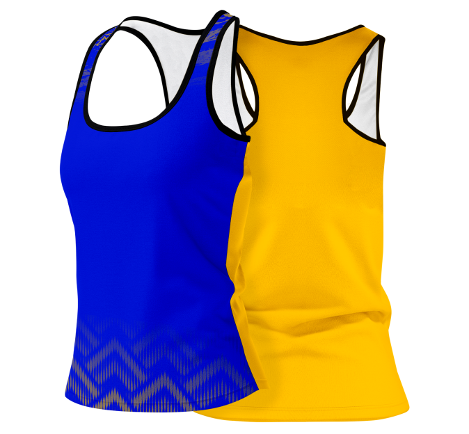 Camiseta de mujer voley tirantes Luanda personalizada