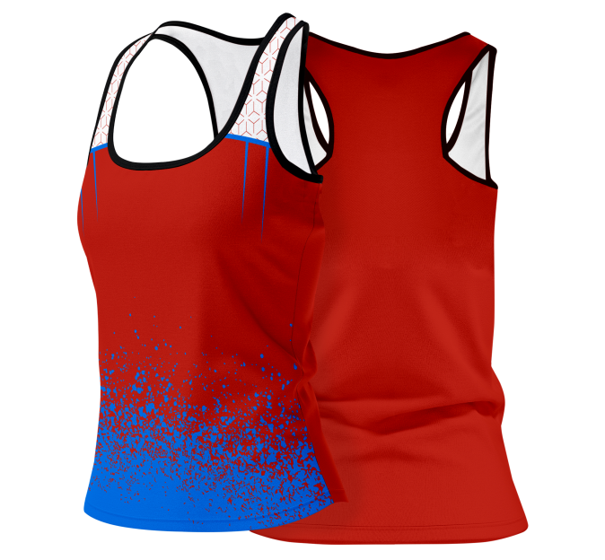 Camiseta de mujer voley tirantes Praia personalizada