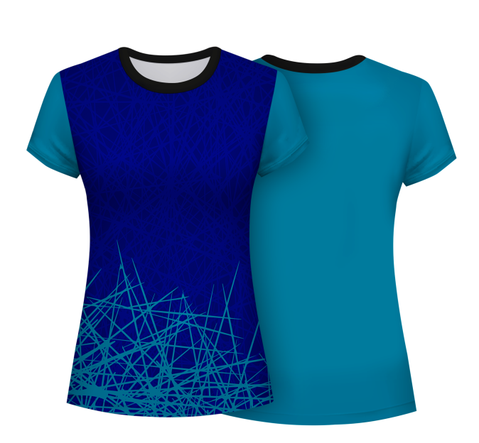 Camiseta de mujer voley manga corta Banjul personalizada