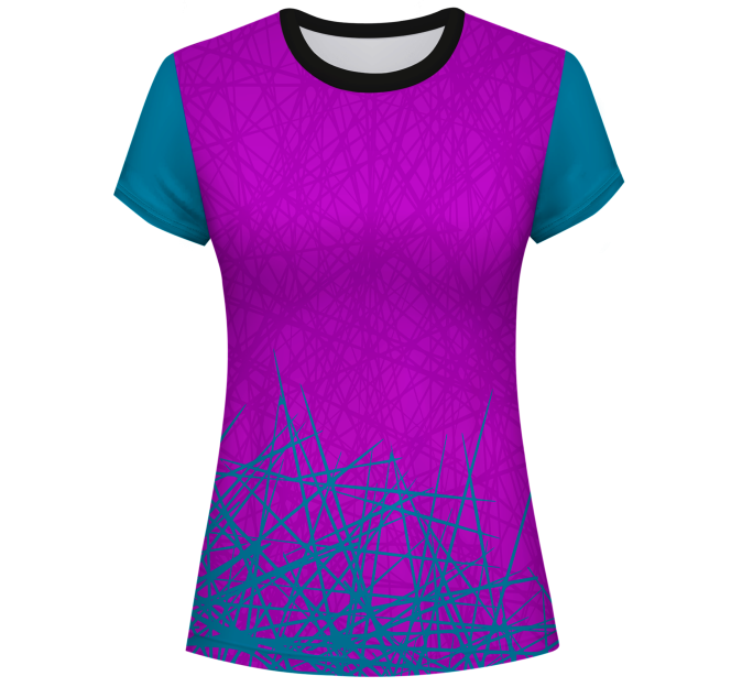 Camiseta de mujer voley manga corta Banjul personalizada