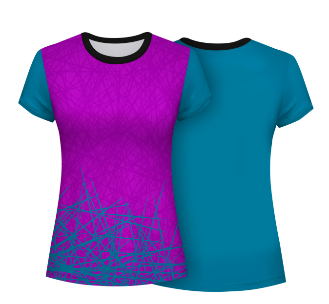 Camiseta de mujer voley manga corta Banjul personalizada