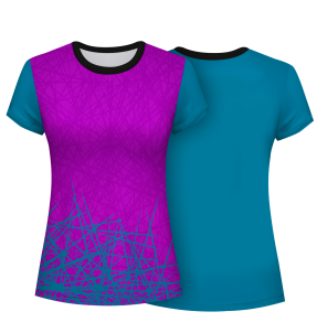 Camiseta de mujer voley manga corta Banjul personalizada