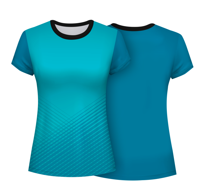 Camiseta de mujer voley manga corta Dakar personalizada