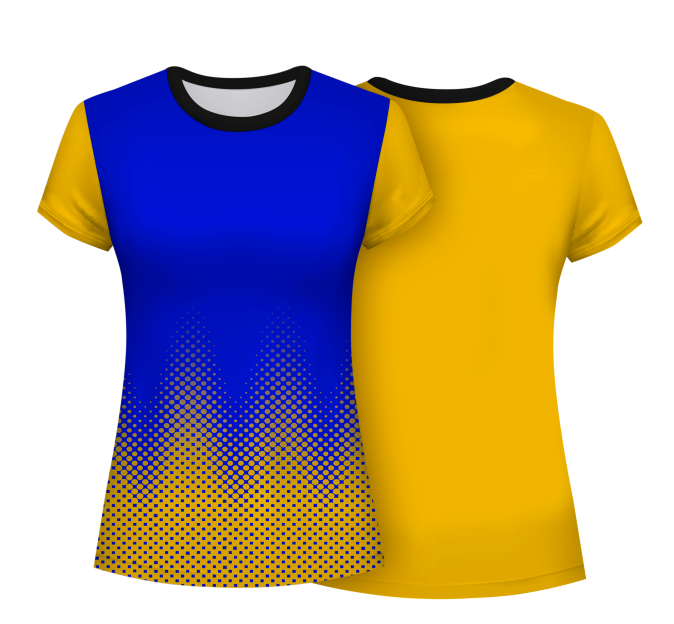 Camiseta de mujer voley manga corta Abuya personalizada