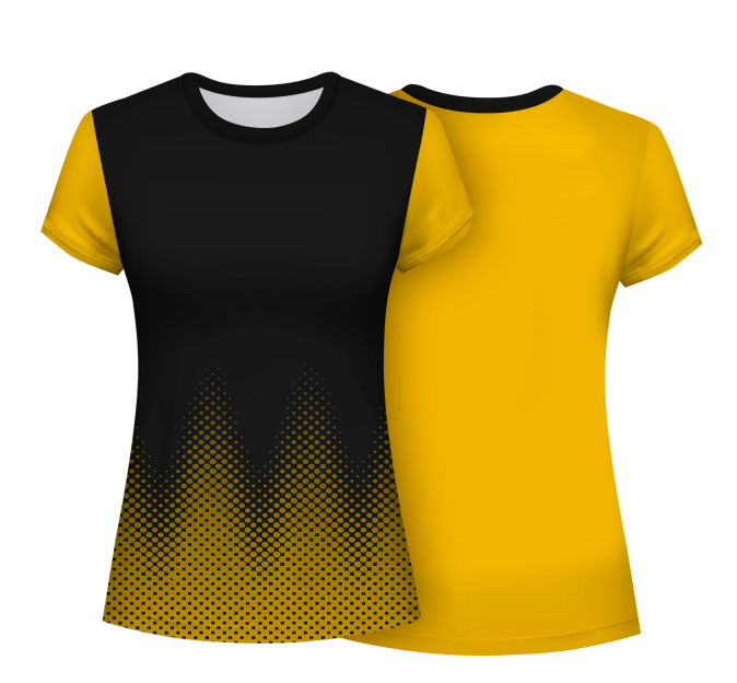 Camiseta de mujer voley manga corta Abuya personalizada