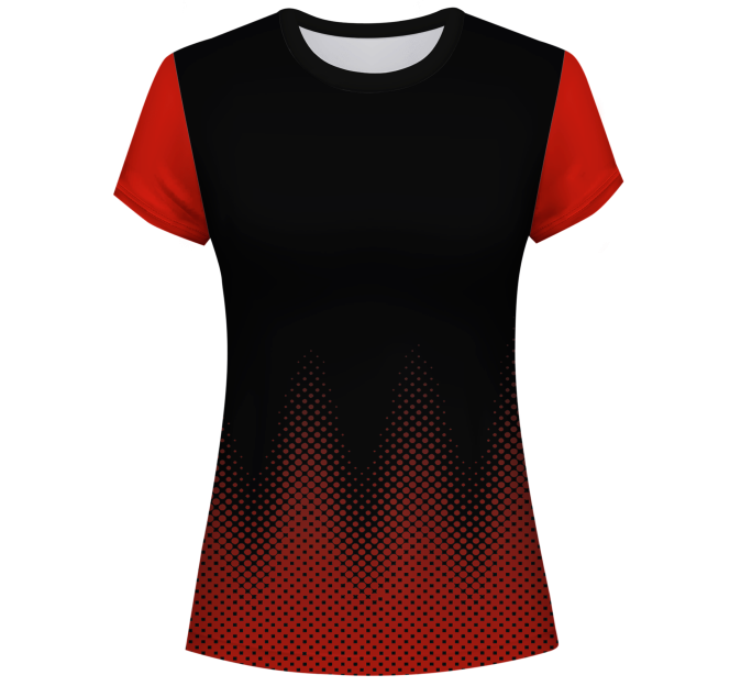 Camiseta de mujer voley manga corta Abuya personalizada