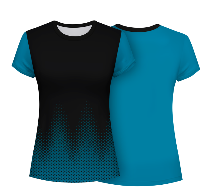 Camiseta de mujer voley manga corta Abuya personalizada