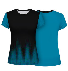 Camiseta de mujer voley manga corta Abuya personalizada