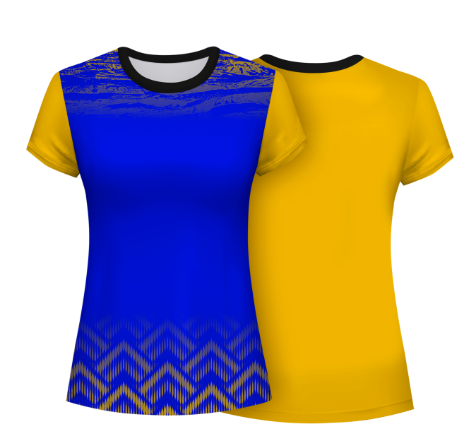 Camiseta de mujer voley manga corta Luanda personalizada