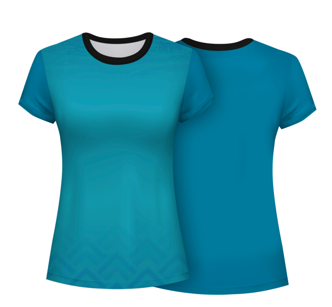 Camiseta de mujer voley manga corta Luanda personalizada