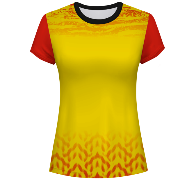 Camiseta de mujer voley manga corta Luanda personalizada