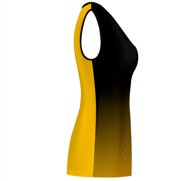 Camiseta voley mujer sin mangas sublimada modelo degradado