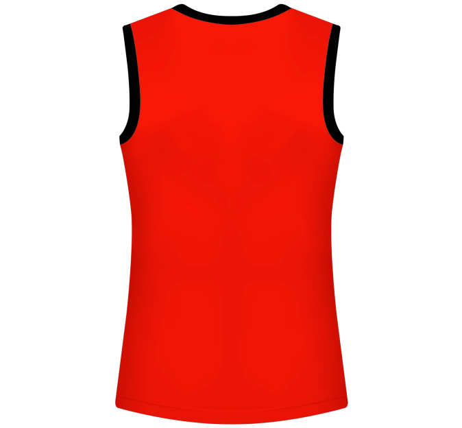 Camiseta voley mujer sin mangas sublimada modelo corte