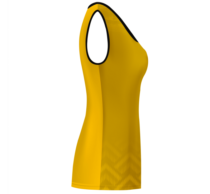 Camiseta voley mujer sin mangas sublimada modelo geométrico