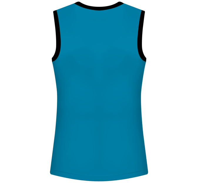 Camiseta voley mujer sin mangas sublimada modelo geométrico