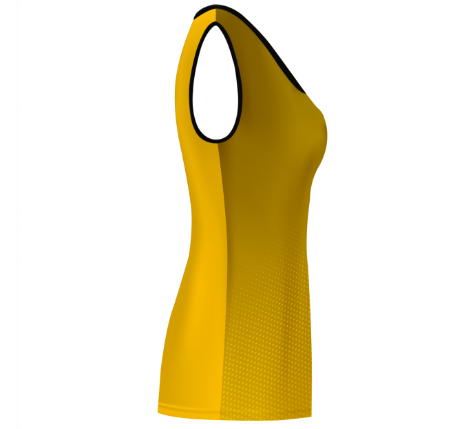 Camiseta pádel mujer sin mangas sublimada modelo degradado