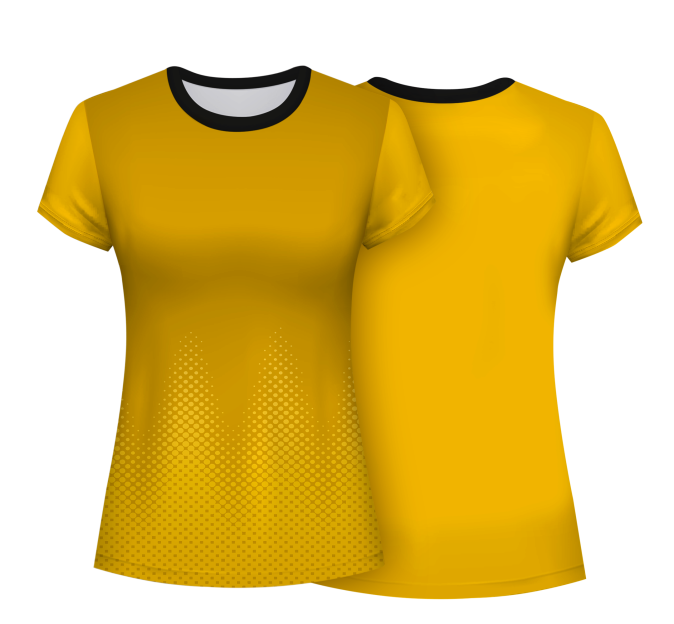 Camiseta pádel mujer manga corta sublimada modelo puntos