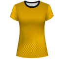 Camiseta pádel mujer manga corta sublimada modelo rayas