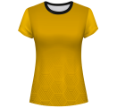 Camiseta pádel mujer manga corta sublimada modelo hexágono