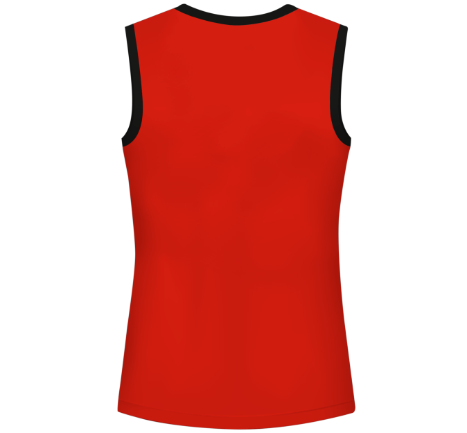 Camiseta pádel mujer sin mangas sublimada modelo líneas