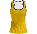 Camiseta pádel mujer tirantes sublimada modelo rayas