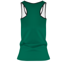 Camiseta pádel mujer tirantes sublimada modelo rayas
