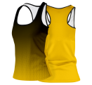 Camiseta pádel mujer tirantes sublimada modelo degradado