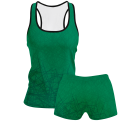 Conjunto voley mujer tirantes sublimado modelo líneas