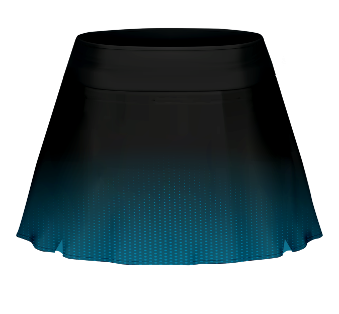 Conjunto pádel mujer manga corta sublimado modelo degradado