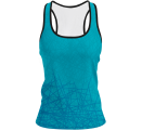 Conjunto pádel mujer tirantes sublimado modelo líneas