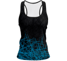 Conjunto pádel mujer tirantes sublimado modelo líneas