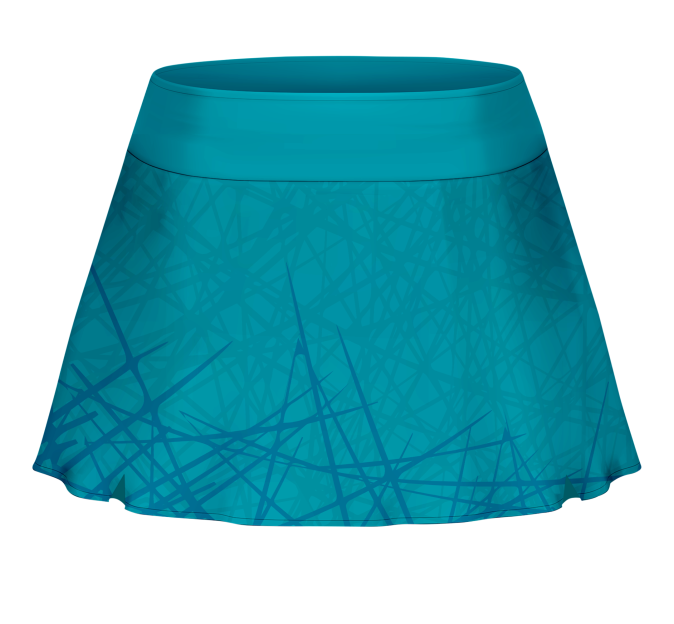 Conjunto pádel mujer tirantes sublimado modelo líneas