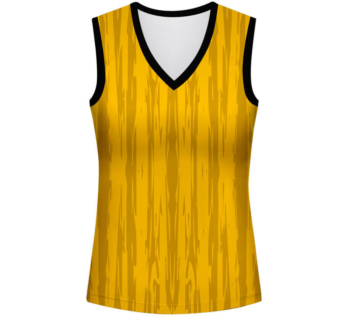 Conjunto pádel mujer sin mangas sublimado modelo rayado