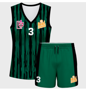 Conjunto pádel mujer sin mangas sublimado modelo rayado