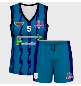 Conjunto pádel mujer sin mangas sublimado modelo bandas