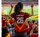 Camiseta de mujer Campeones Mundial 2026