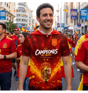 Camiseta Campeones Mundial 2026