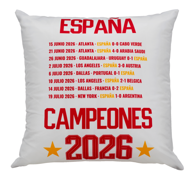 Cojín España Campeona